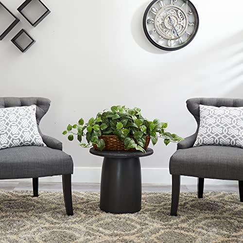 Nearly Natural 34 in Artificial Pothos Ivy Plant with Ledge Basket - Image 3