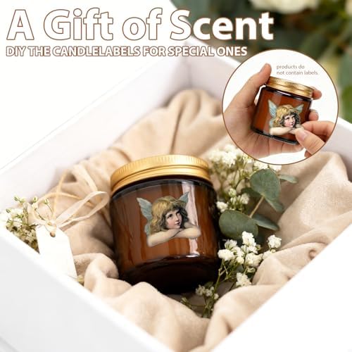 24 Pcs 4 Oz Mini Soy Wax Candles, Mahogany & Teakwood Scented Aromatherapy Candles Bulk Set, Stress Relief Relaxation Candle, Ideal for Wedding Birthday Party Favors, Gifts and Home Decor - Image 4