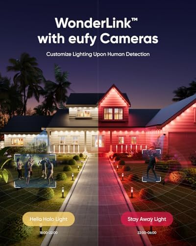 eufy Permanent Outdoor Lights E22, 100ft with 60 Triple-LED Lights - Image 3