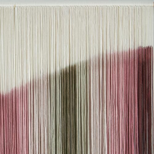 Macrame Wall Hanging Large Scale Tie Dye Yarn Wall Art Home Decor 57"W*35"L - Image 6