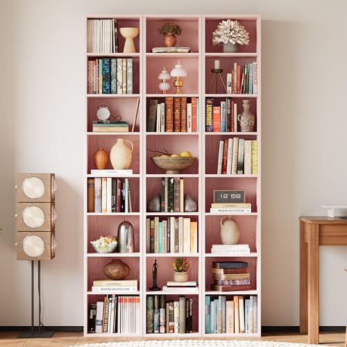 IRONCK Tall Narrow Bookshelf 8 Tiers, Compact Corner Bookcase, Floor Standing Display Storage Shelves 71 in Tall, Easy to Match for Living Room, Office, Study, Bedroom - Image 6