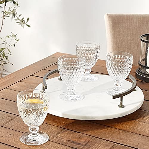 Villeroy & Boch Boston Wine Goblet Box Set of 4 - Dishwasher Safe - Made in Germany - Premium Clear Crystal Glass - Perfect for Red Wine, White Wine, Cocktails, and More - Image 5