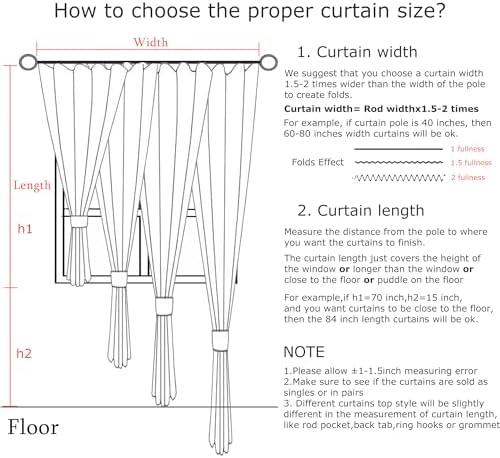 Vision Home White Pinch Pleated Full Blackout Curtains Thermal Insulated Window Curtains 72 inch for Living Room Bedroom Room Darkening Pinch Pleat Drapes with Hooks Back Tab 2 Panel 40" Wx72 L - Image 5