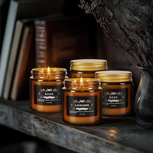 YOROXRG 12 Pcs Scented Candles with Added Natural Essential Oils, 3.05oz, Suitable for Various Festivals, Parties, Yoga, and Home Scene - Image 4