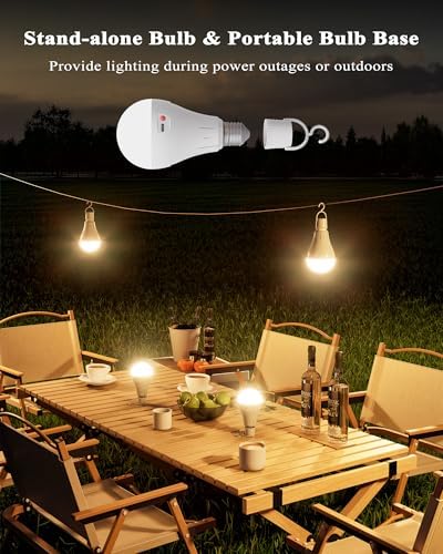 Battery Operated Wall Sconces Set of 2, Remote Control, RGB Bulb, Black - Image 5