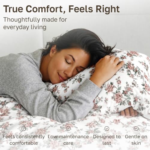 California Design Den Soft 100% Cotton Sateen Cal King Sheet Set, 4 Pcs - Image 5