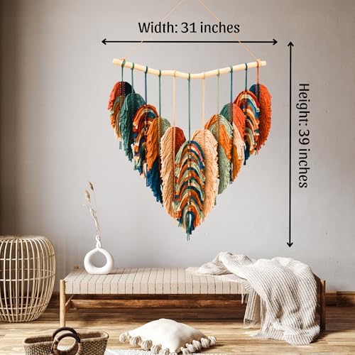 Boho Wall Decor - Large Macrame Wall Hanging - Image 2