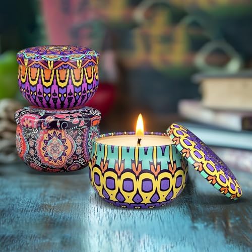 Scented Candles Gift Set, 24 Pack Candles for Home Scented, Long Lasting Soy Candle, Birthday Gifts for Women, Aromatherapy Candle for Stress Relief, Relaxation, Bath, Yoga - Image 2