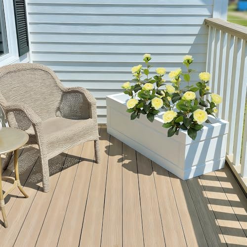 Nafresh 2FT Lush Artificial Yellow Camellia Tree Outdoor 2 Pack, 24inch Faux Camellia Plant, Fake Camellia Flowers Tree for Indoor Outdoor Living Room Home Patio Front Door Garden Decor - Image 6