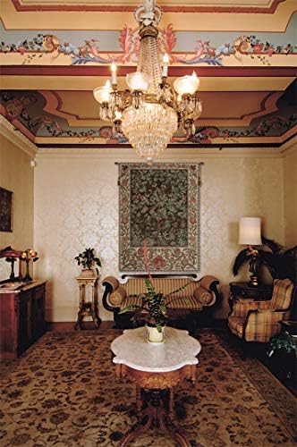 William Morris Tree of Life - Brown Tapestry Wall Hanging 69 x 51 in - Image 6