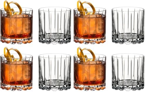 Riedel Drink Specific Glassware Rocks Glass (Pack of 4) by Unknown