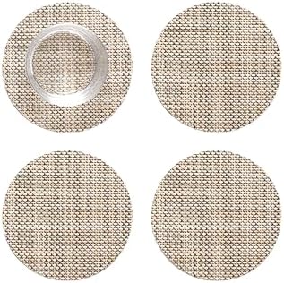 Chilewich Mini Basketweave Coasters Set of 4 by Chilewich