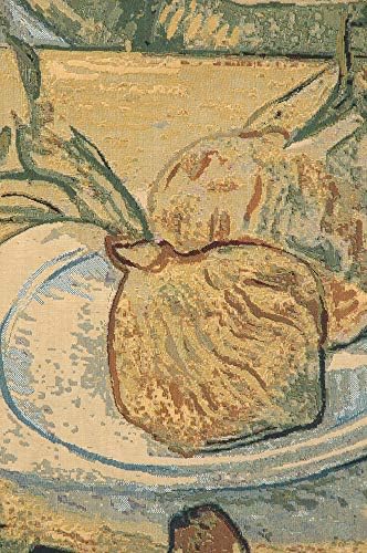 Vincent Van Gogh Garlic Still Life Vintage Tapestry Wall Hanging 38 x 53 in - Image 3