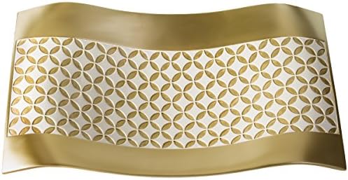 Creative Scents Schonwerk Diamond Lattice Decorative Table Decorations, Centerpieces for Dining/Living Room Table Decor Dish - Coffee Table Decor Best Wedding/Birthday Gift - Image 7