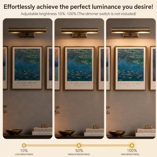 Bronze Picture lgiht Hardwired Picture Lighting 12 inch Art Light - Image 4