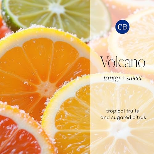 Capri Blue Mercury Iridescent Scented Candles for Home - Long Lasting Decorative Jar Luxury Candles - Gifts for Women & Men - Soy Wax Blend - Volcano (28 oz) - Image 3