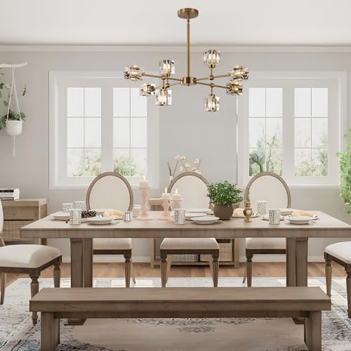 Crystal Sputnik Chandelier with 8-Light Modern Light Fixtures - Image 3