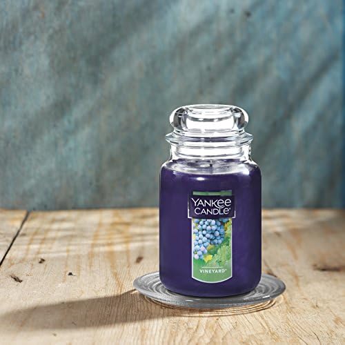 Yankee Candle Vineyard Scented, Classic 22oz Large Jar Single Wick Candle, Over 110 Hours of Burn Time - Image 4