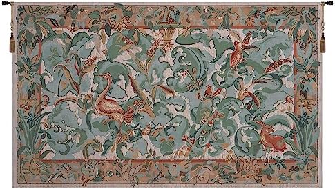 Animals Aristoloches Light Forest Tapestry Wall Hanging 19 x 31 in by CCharlotteHomeFurnishings