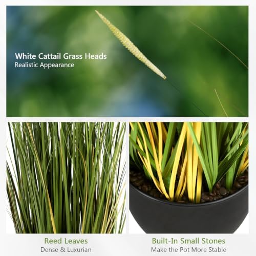 2-Pack 4FT Artificial Plants with Pot - Image 5