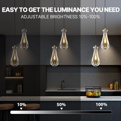 Raindrop Pendant Light Fixtures of 2 Lights,Tear Drop Pendants Light - Image 6