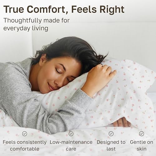 California Design Den Soft 100% Cotton King Sized Sheets Set - Image 6