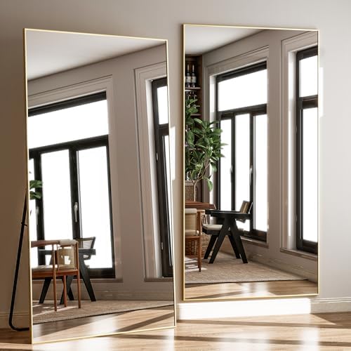 GLSLAND 71"x31" Full Length Mirror Large Floor Mirror with Stand - Image 5