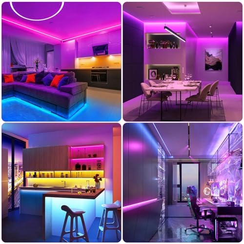 RGB COB LED Strip Light 32.8FT, 5760 LEDs 10mm Flexible Led Light for Home - Image 7