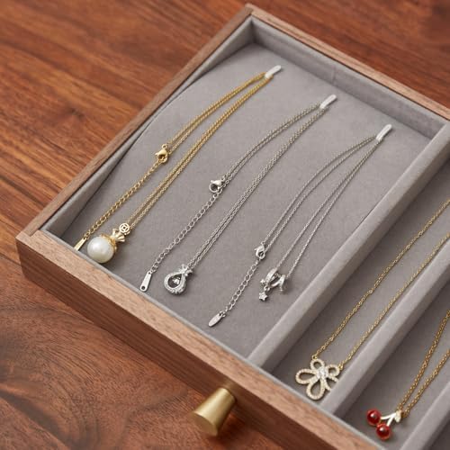 Black Walnut Jewelry Organizer, 4 Layer - Image 6
