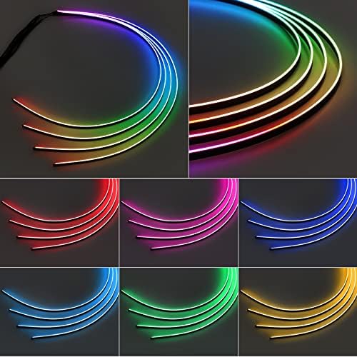 Dreamcolor Acrylic Interior Car LED Strip Light 55.1-inch, Fits Dreamcolor Main & Sub-Controllers - Image 3