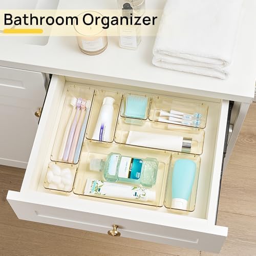 Vtopmart 25 Pack Plastic Drawer Organizers with Anti-slip Rubber Pads - Image 5