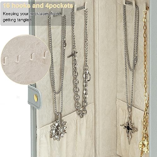 AKOZLIN 6-Tier Jewelry Box Organizer 5 Drawers Storage Extra Large Grey - Image 3