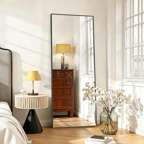 Mirror Full Length 56"x21", Rectangle Full Body Floor Mirrors with Stand - Image 3