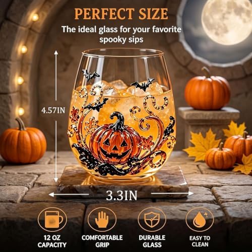 3D Halloween Embossed Handmade Black Cat Glassware Collection - Image 4