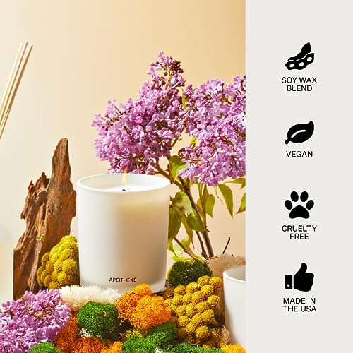 Apotheke Signature Scented Candles for Home, White Vetiver - 10.5 Oz - Image 6