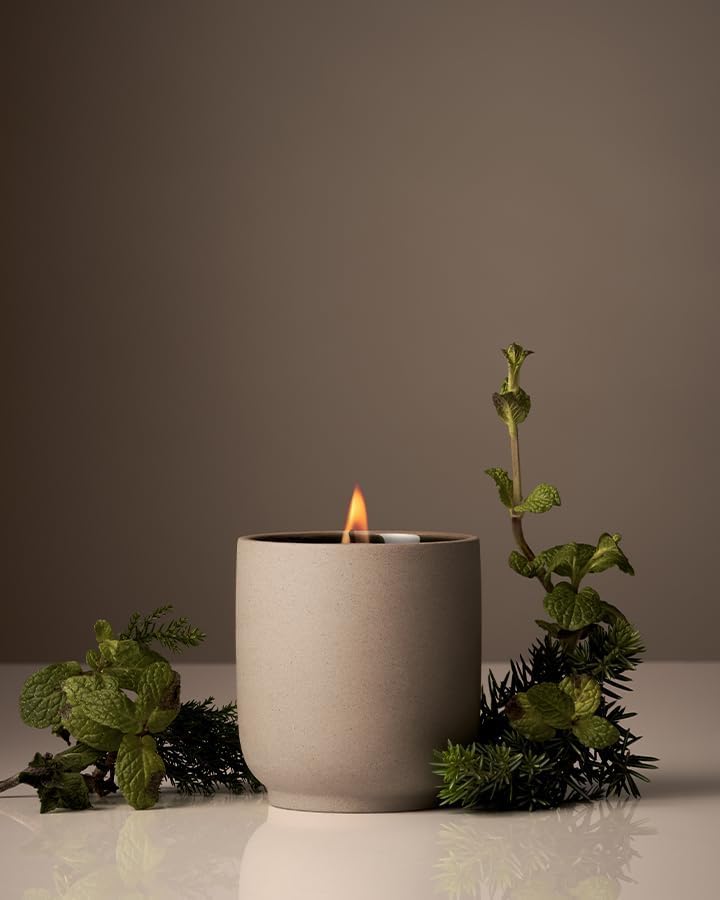 Homecourt by Courteney Cox Luxury Scented Candle, Cipres Mint, 8 oz by Homecourt