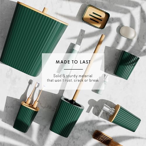 Clara Clark Bathroom Set, Shower Curtain Set, Bathroom Accessory Set - Image 5
