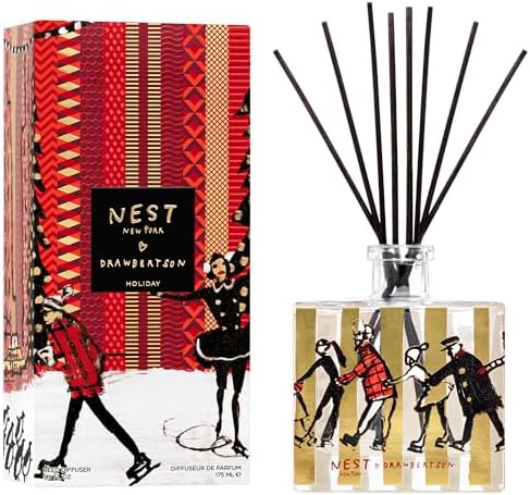 NEST New York Scented Decorative Reed Diffuser, Holiday - 5.9 oz by Unknown