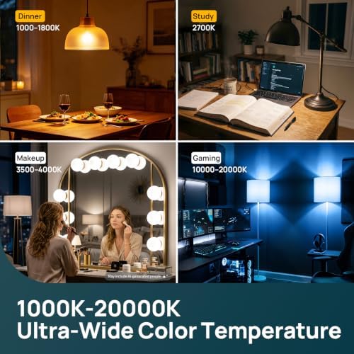 Linkind Matter Smart Bulbs 5GHz, Compatible with Alexa/Apple Home/Google - Image 4