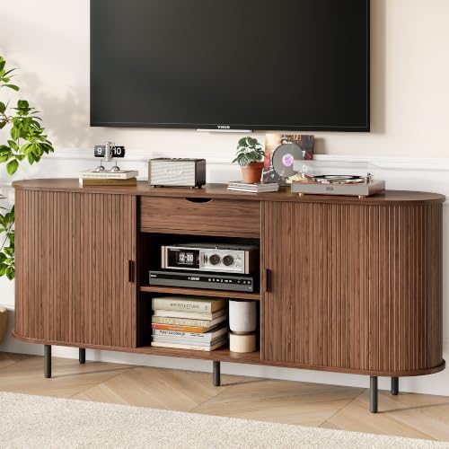 ONBRILL 70" Sideboard Buffet Cabinet with Drawer&Adjustable Storage Shelves - Image 6