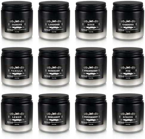 YOROXRG Scented Candles Gifts Set 12 Pack Soy Wax Travel Tin Jar Candles for Home 3.05 OZ for Mom for Christmas, Birthday, Thanksgiving, Mother's Day(Gradient Color) - Image 2