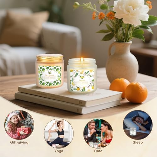 YOROXRG 12 Pack Scented Candles with Added Natural Essential Oils, 3.05oz, Suitable for Various Festivals, Parties, Yoga, and Home Scene - Image 4