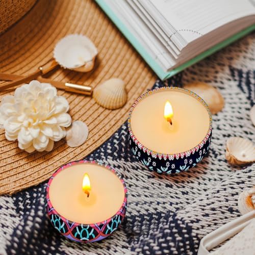 48 Pk 2.5oz Soy Scented Candles in Tin Aromatherapy Gifts for Women - Image 4