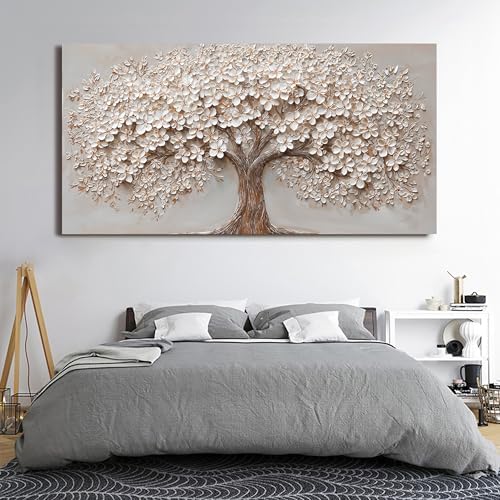 Canvas Wall Art Decor Prints Oversized Wall Art Pictures for Living Room Modern Large Tree of Life Wall Art Prints Artwork for Walls Bedroom Office Decor 29" X 58" Printed Decorative Painting - Image 5