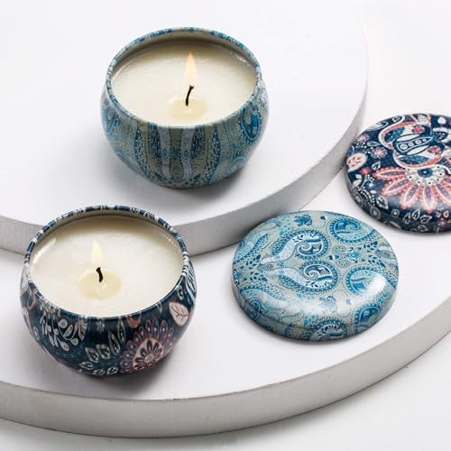 YOROXRG Set 16 Pack Scented Candles Gifts Soy Wax Travel Tin Jar Candles for Home 2.5 OZ Scented Candles for Mom for Christmas, Birthday, Thanksgiving, Mother's Day… - Image 6
