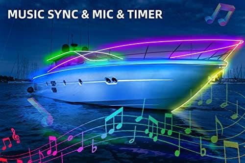 Marine Submersible Boat LED Strip Lights, 50FT IP68 Waterproof - Image 6
