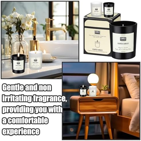 Threlaco 100 Pcs Scented Candles Bulk, Soy Wax Aromatherapy Candle Jars - Image 5