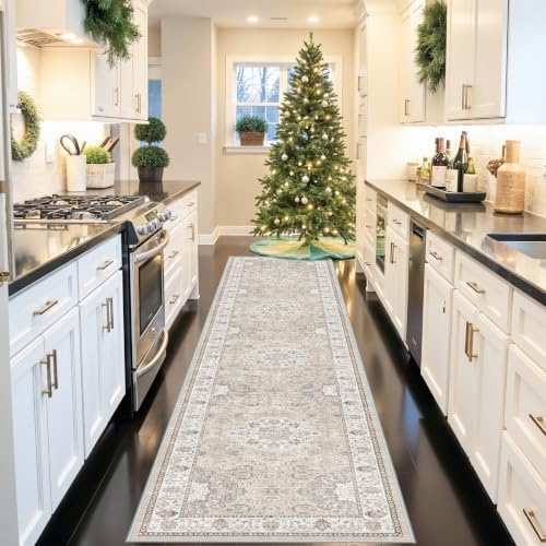 HY HAOYUNLAI Washable 2'6x8 Hallway Runner Rug Kitchen Non-Slip Slim Carpet by HYHAOYUNLAI