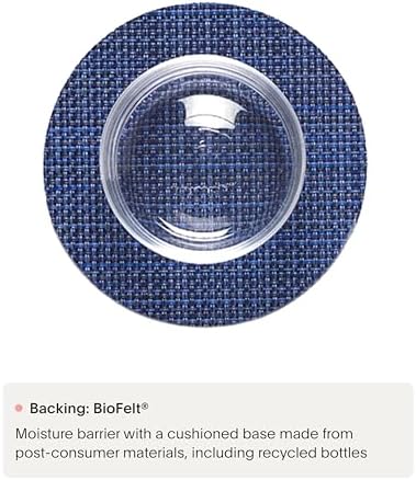 Chilewich Mini Basketweave Coasters Set of 4 - Image 3
