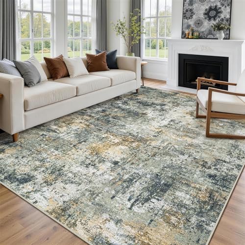 8x10 Area Rugs for Living Room Washable Bedroom Dining Room Multi Color - Image 3